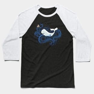 Great White Whale Baseball T-Shirt